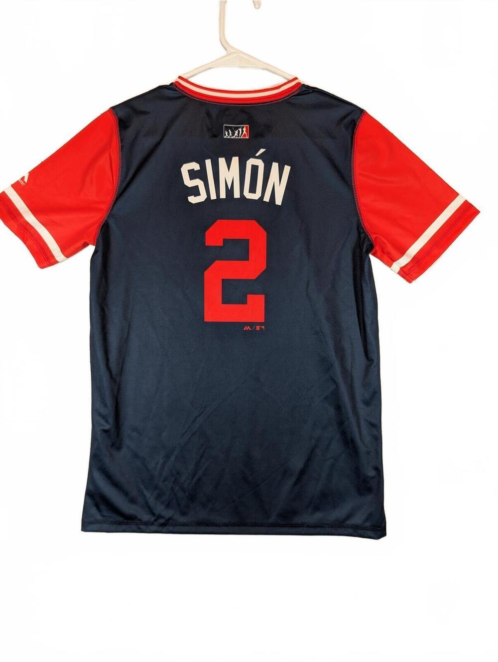 MLB Puerto Rico Simón World Baseball Classic WBC Jersey Boys Large 14 16